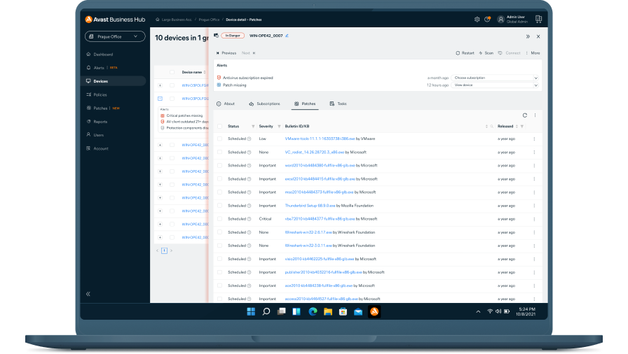 Patch manage