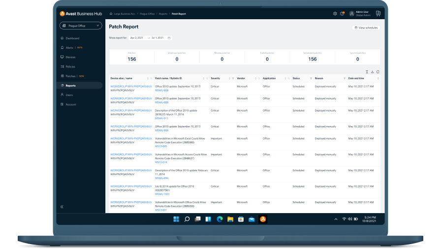 Patch manage